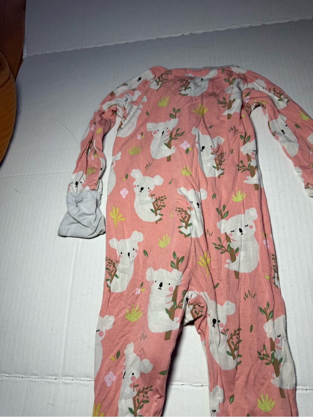 Little Sleepies Coral Pink Koalas Zippy - Picture 6 of 6